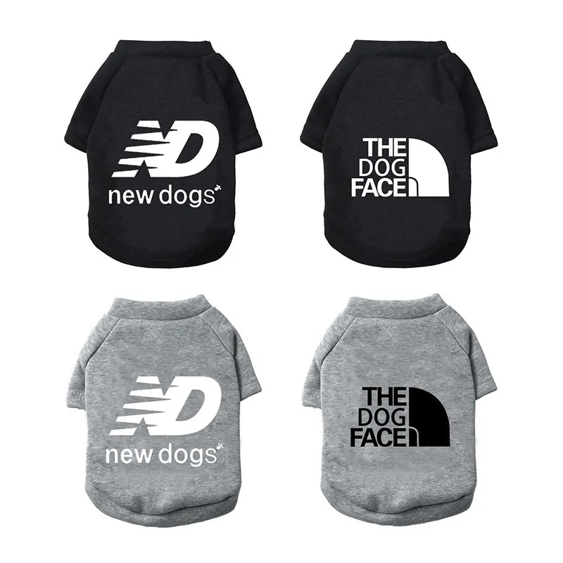 Winter New Brand  Dog Clothes Warm Fashion Hoodie Pet Clothes Shirt For Small Medium Dogs Pets Chihuahua Pug Dog Coat Clothing