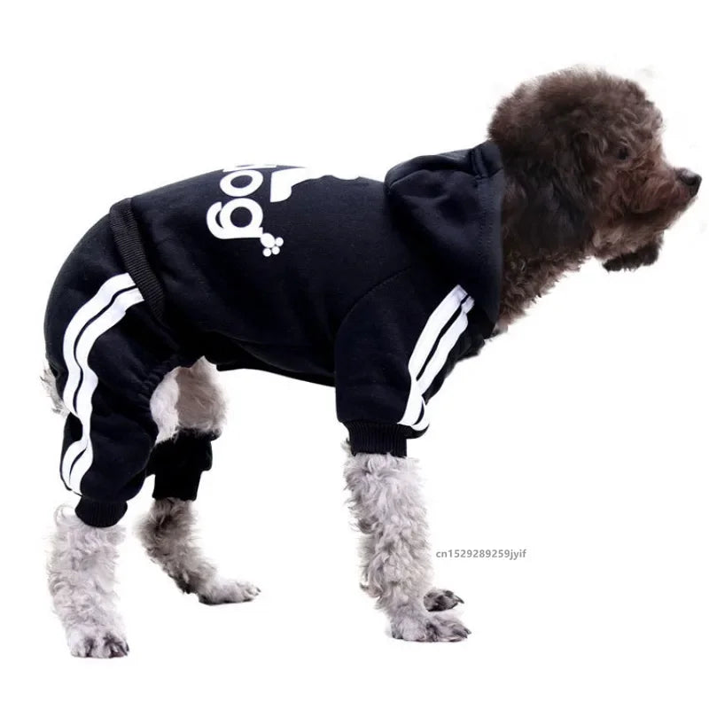 Winter Pet Clothes Dogs Hoodies Jumpsuit Warm Sweatshirt for Small Medium Large Dogs Jacket Clothing Pet Costume Dogs Clothes