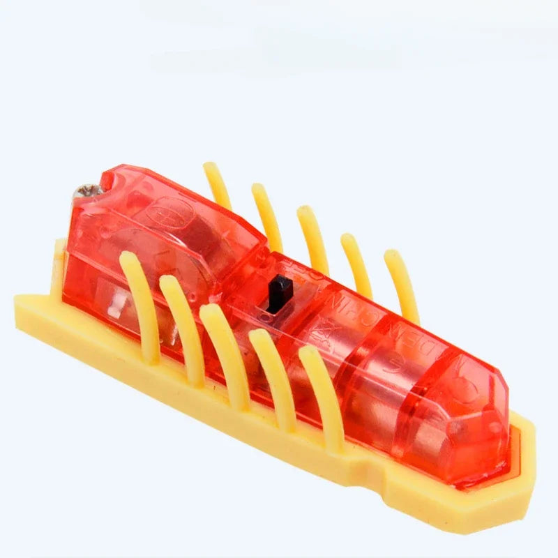 Cat Toys Electric Toothbrush Worm Pet Toys Interactive  Electric Bug Micro-nano Worm Automatic Flip Toy Miniature Nanomites