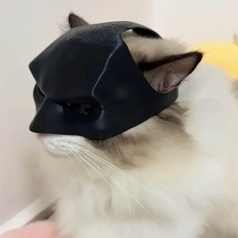 Gift Black Bat Cat Avenger Mask Matte Cool Bat Mask Superhero Cute Pet Toys For Cats And Dogs